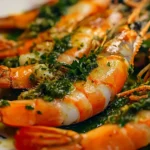 Chimichurri shrimp