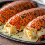 Creamy Garlic Butter Lobster Tails