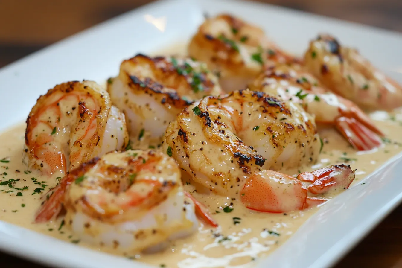 Creamy Garlic Shrimp