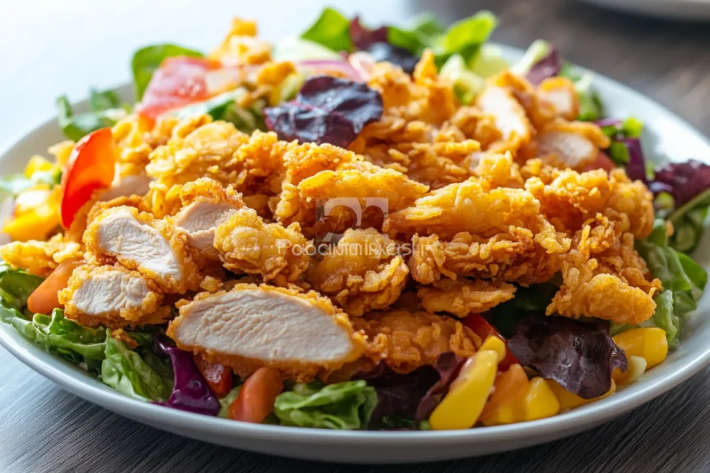 Crispy Chicken Salad