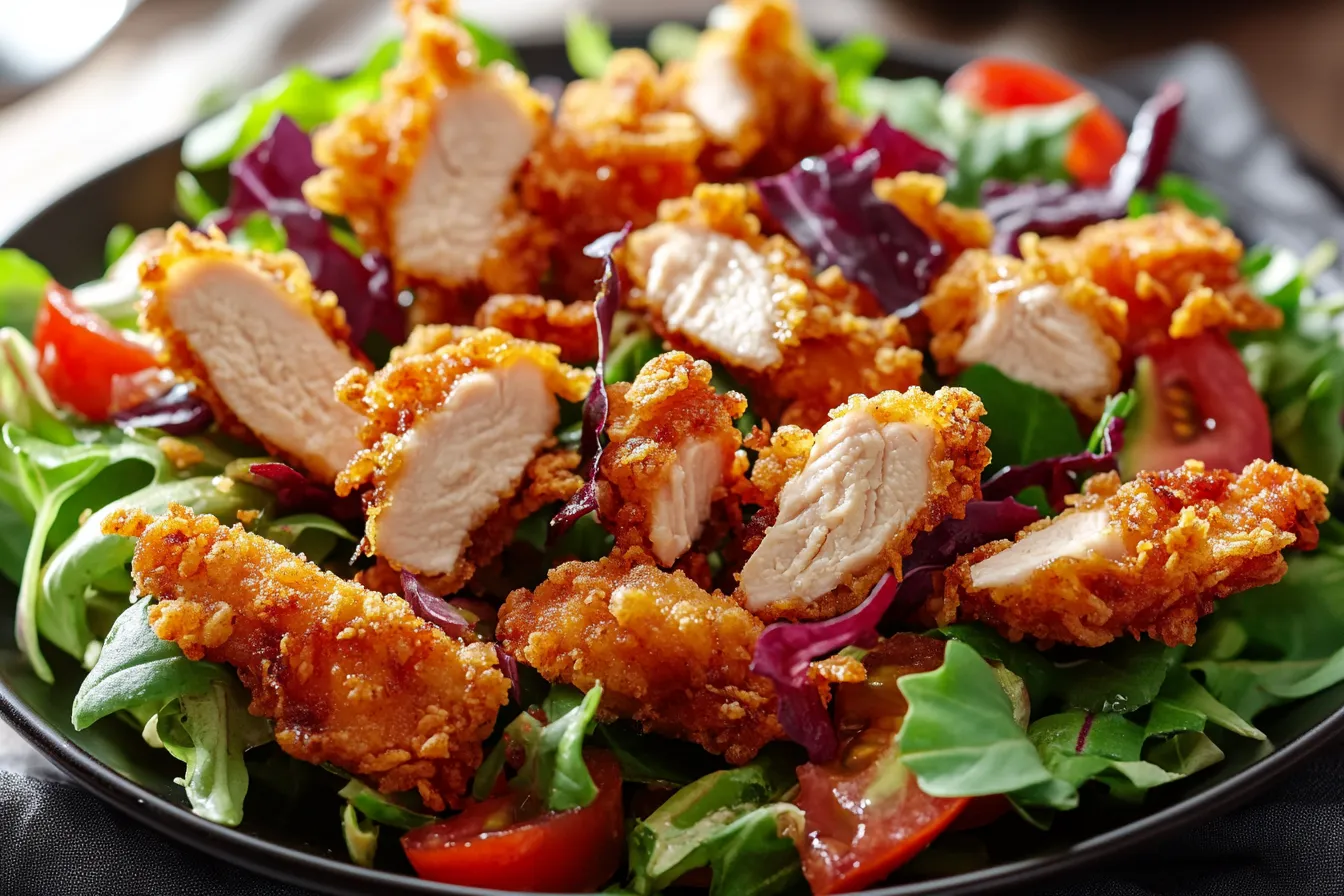 Crispy Chicken Salad