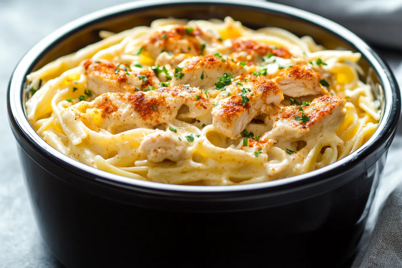 Crock Pot Creamy Cajun Chicken Pasta Recipe
