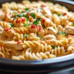 Crock Pot Creamy Cajun Chicken Pasta Recipe