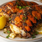 Lobster Tail With Lemon, Garlic And Aleppo Pepper