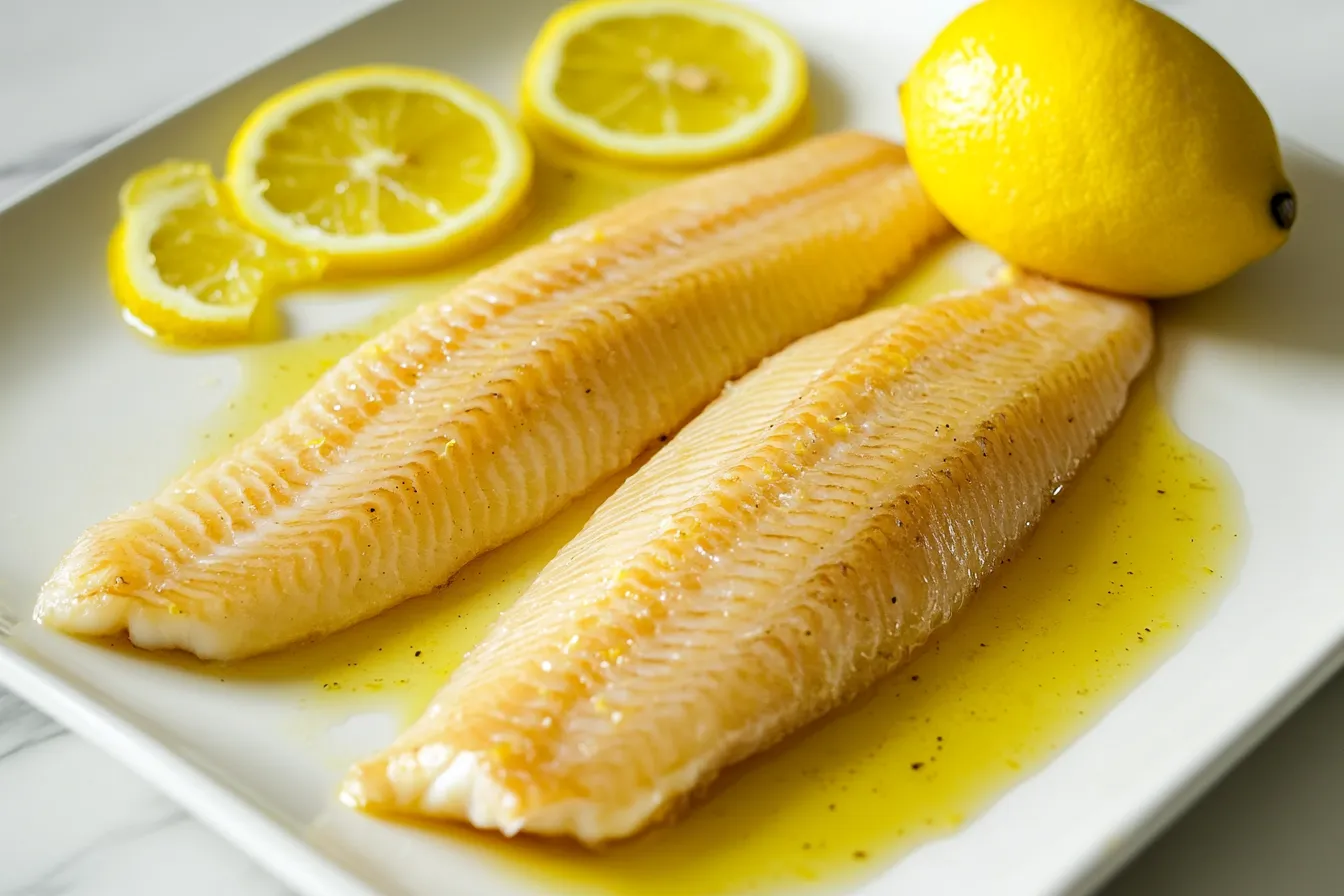 ZESTY LEMON BUTTER FISH FILLET