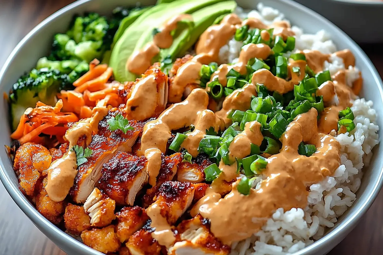 BANG BANG CHICKEN BOWL