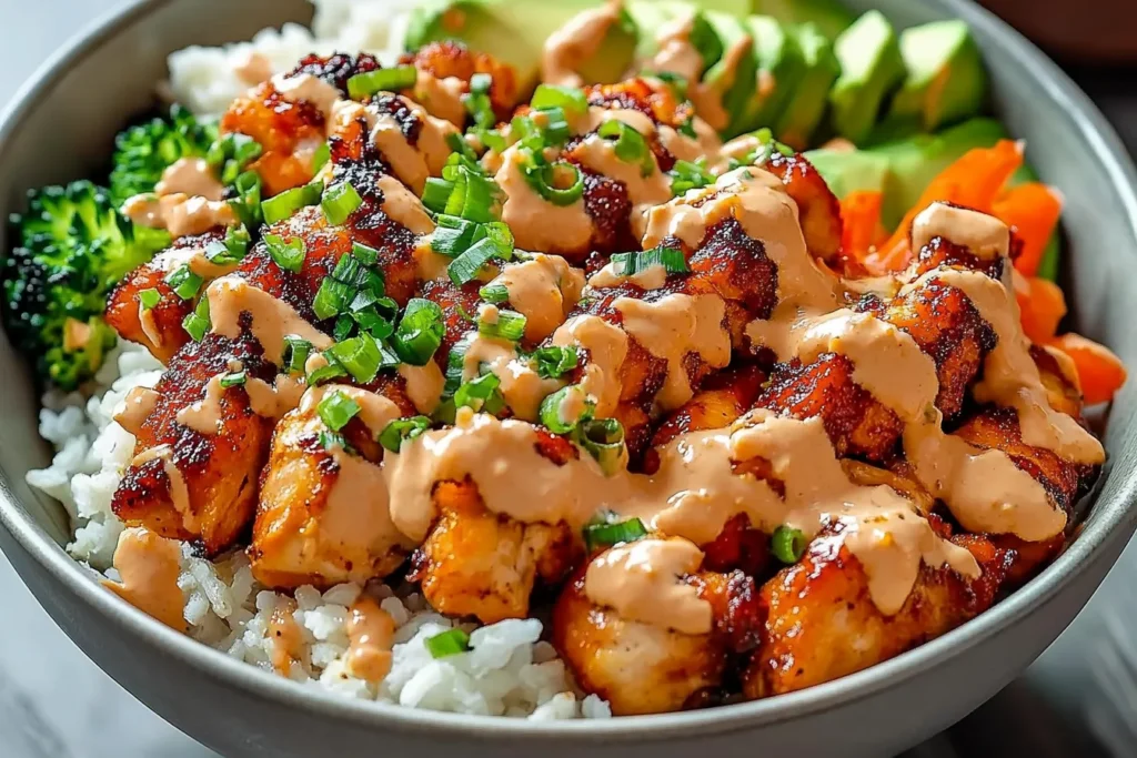 BANG BANG CHICKEN BOWL