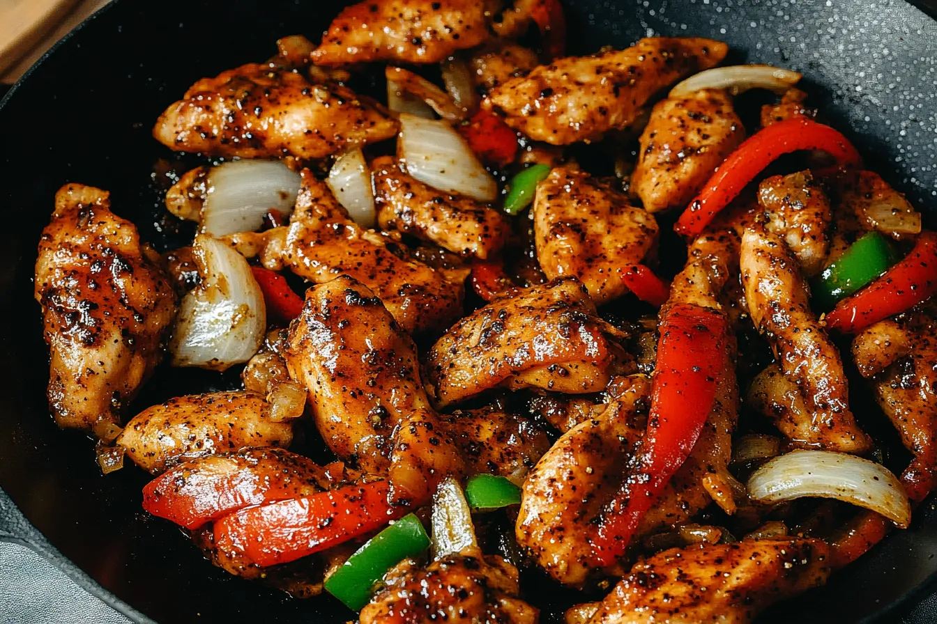 Black Pepper Chicken