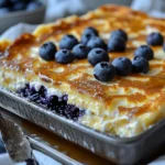 Blueberry Buttermilk Pancake Casserole