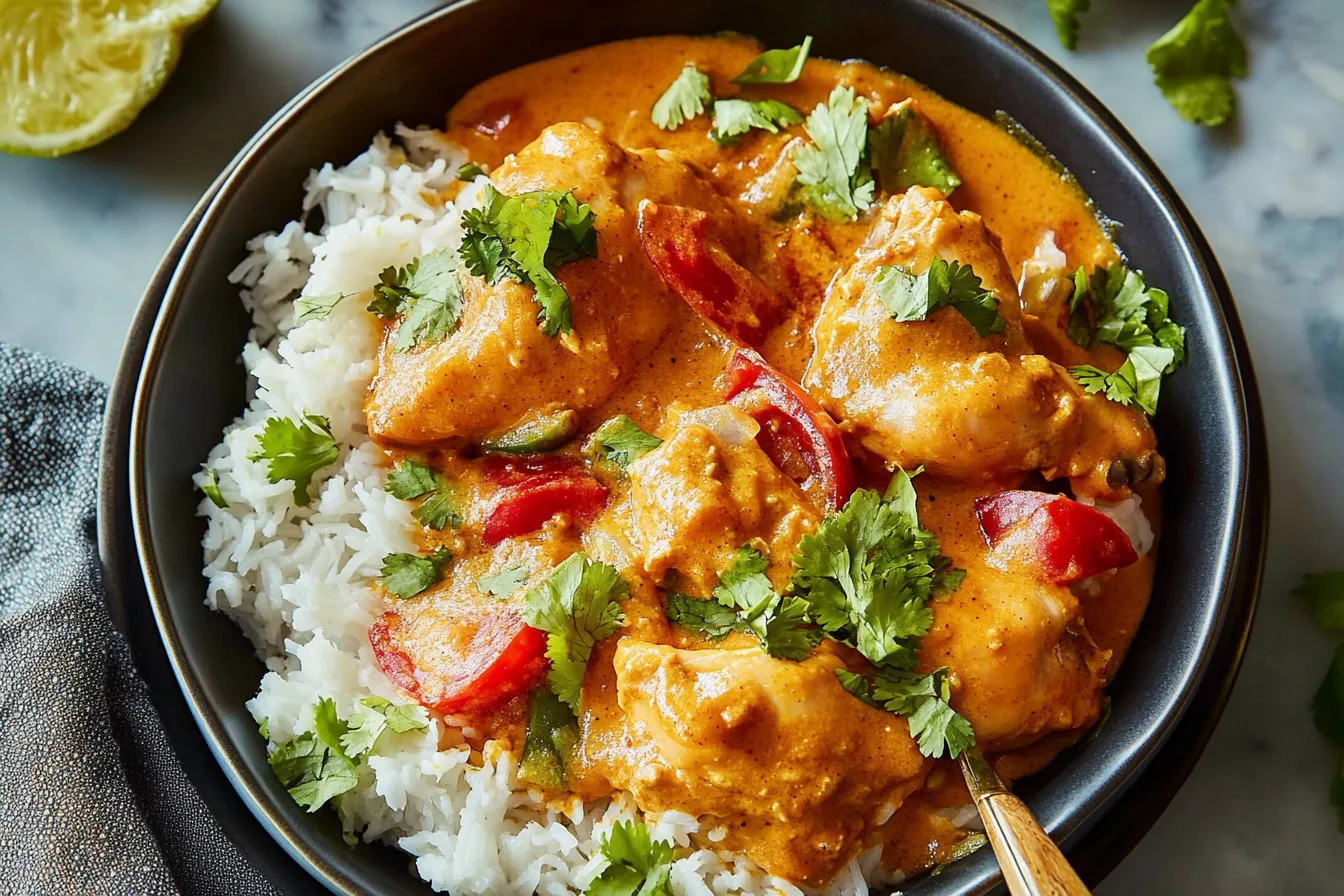 COCONUT CURRY CHICKEN
