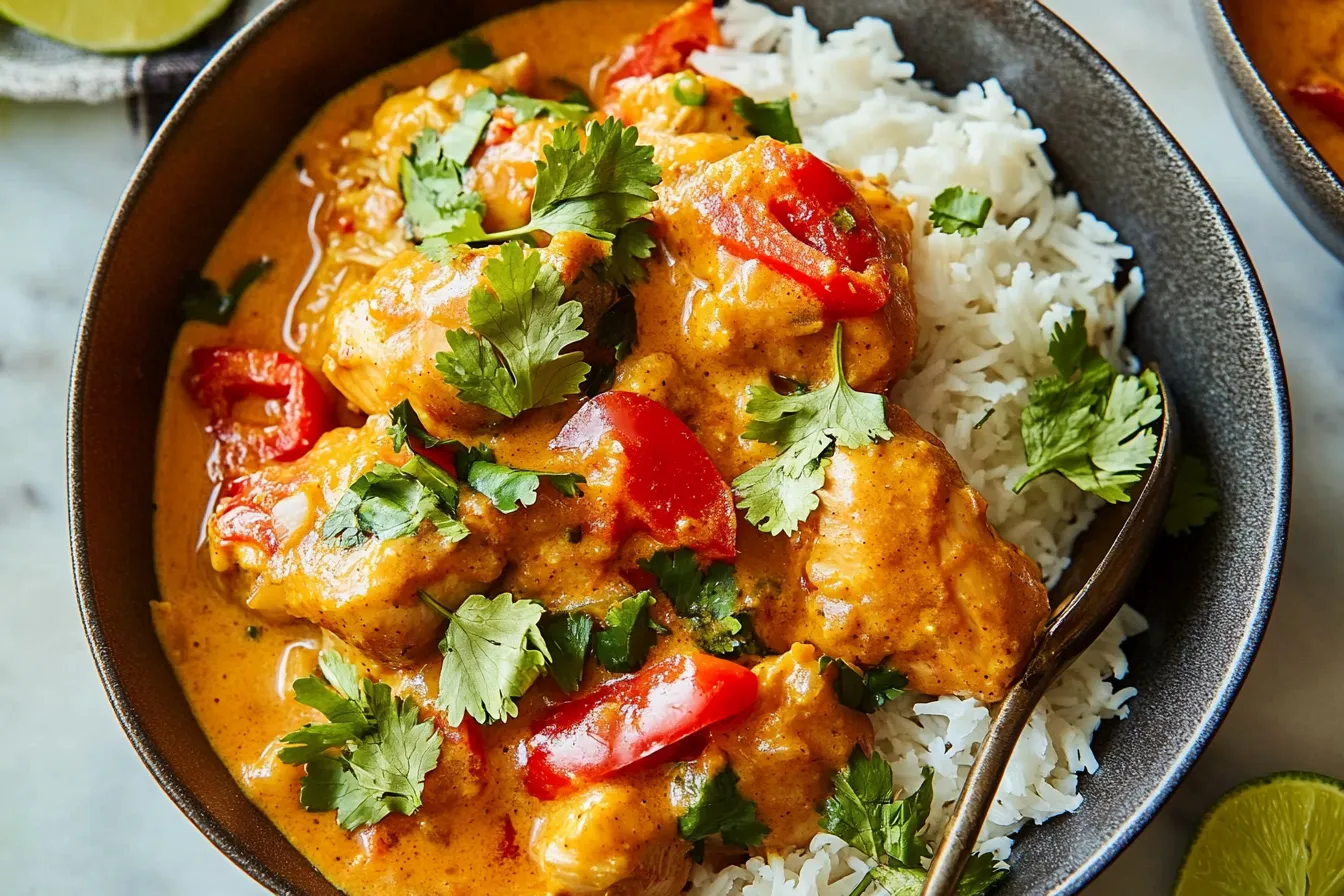 COCONUT CURRY CHICKEN
