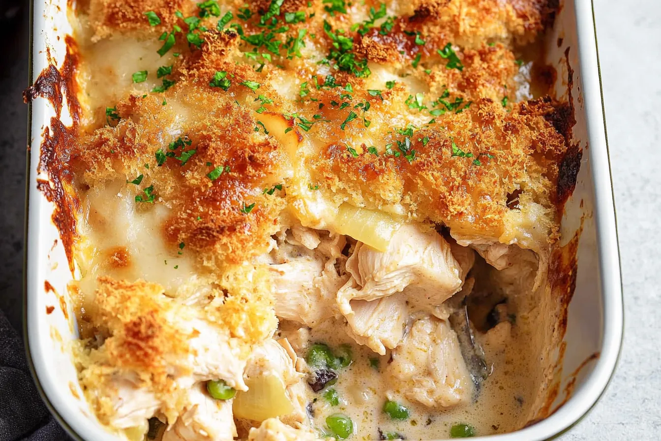 Chicken Cordon Bleu Casserole