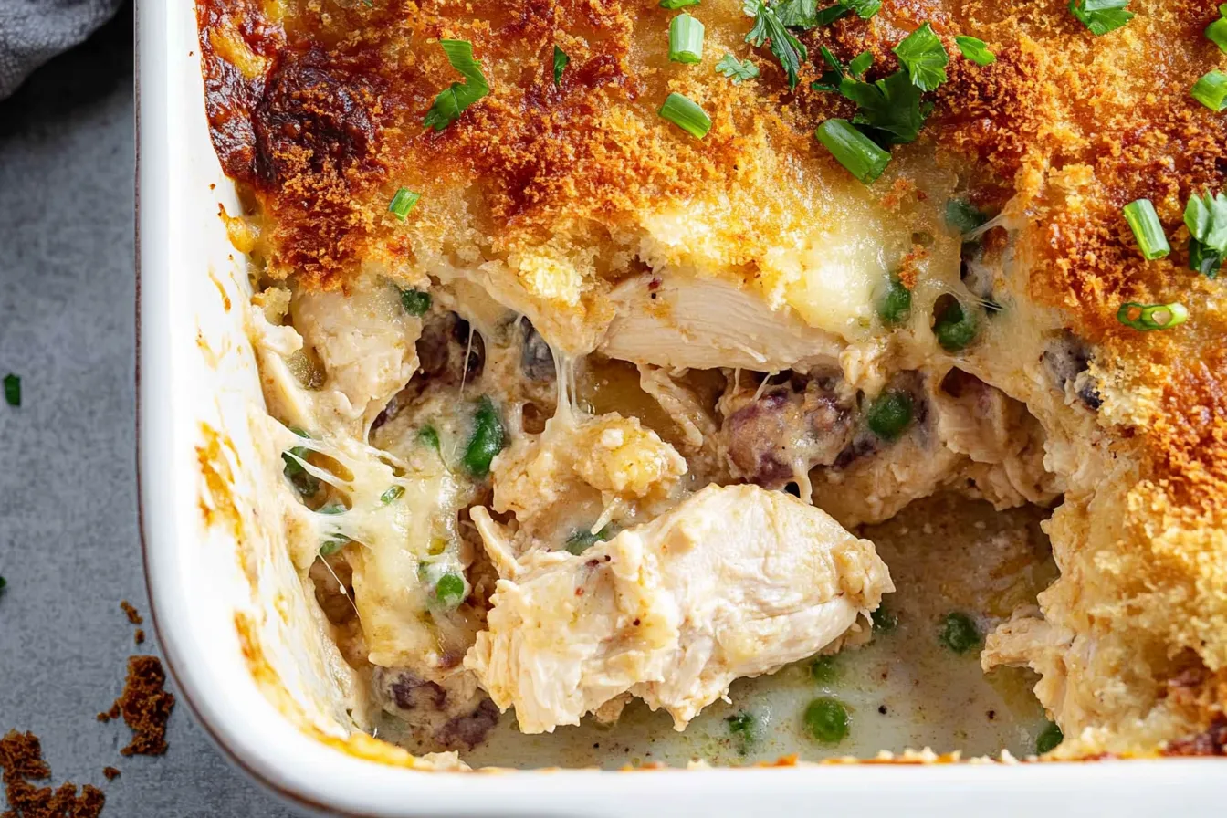 Chicken Cordon Bleu Casserole