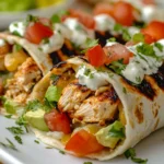 Chipotle Ranch Grilled Chicken Burrito