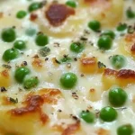 Creamed Potatoes and Peas