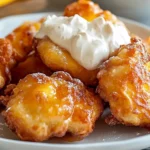 Fresh Peach Fritters