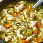 HOMESTYLE CHICKEN NOODLE SOUP