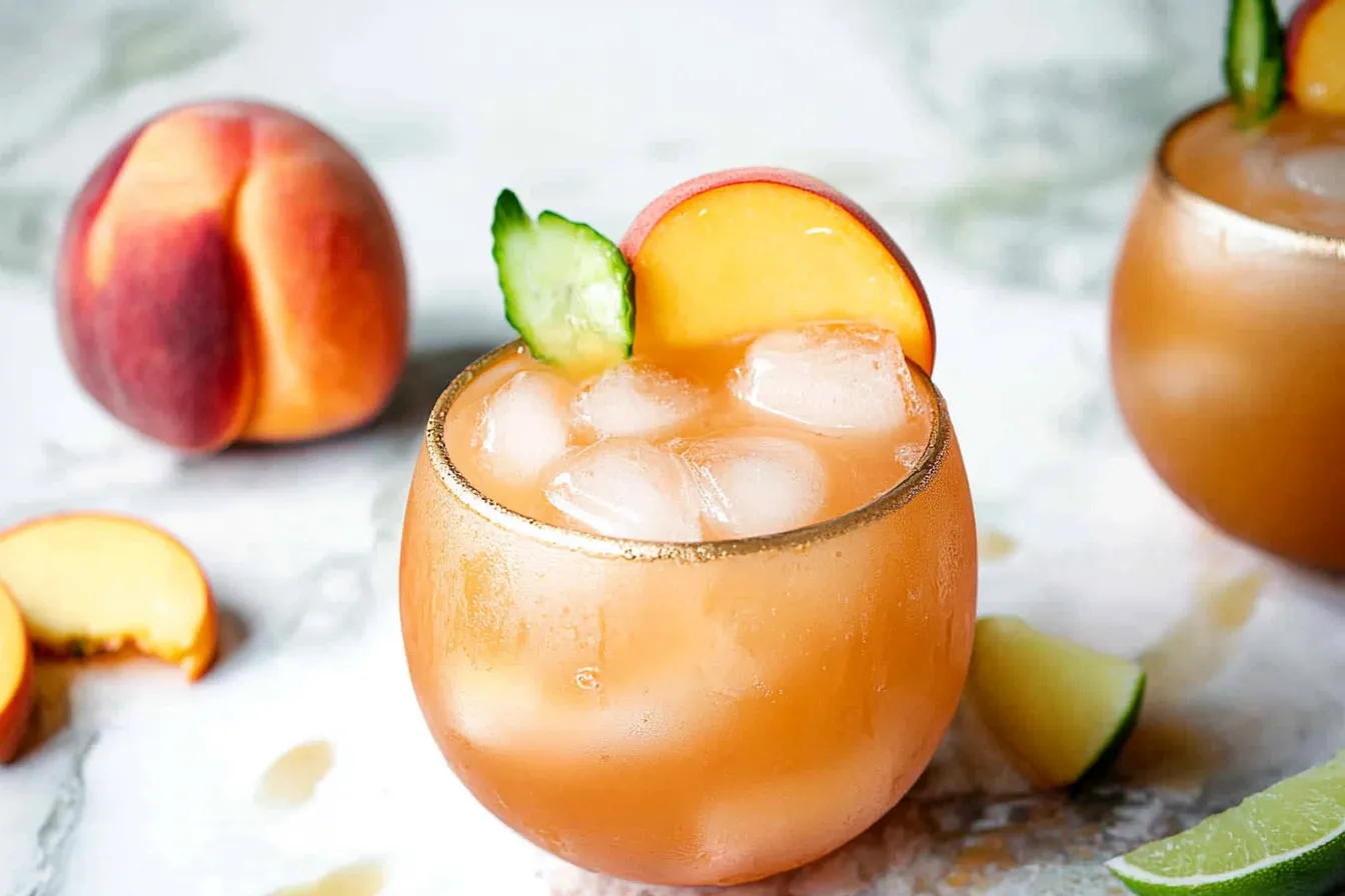 Peach Moscow Mule