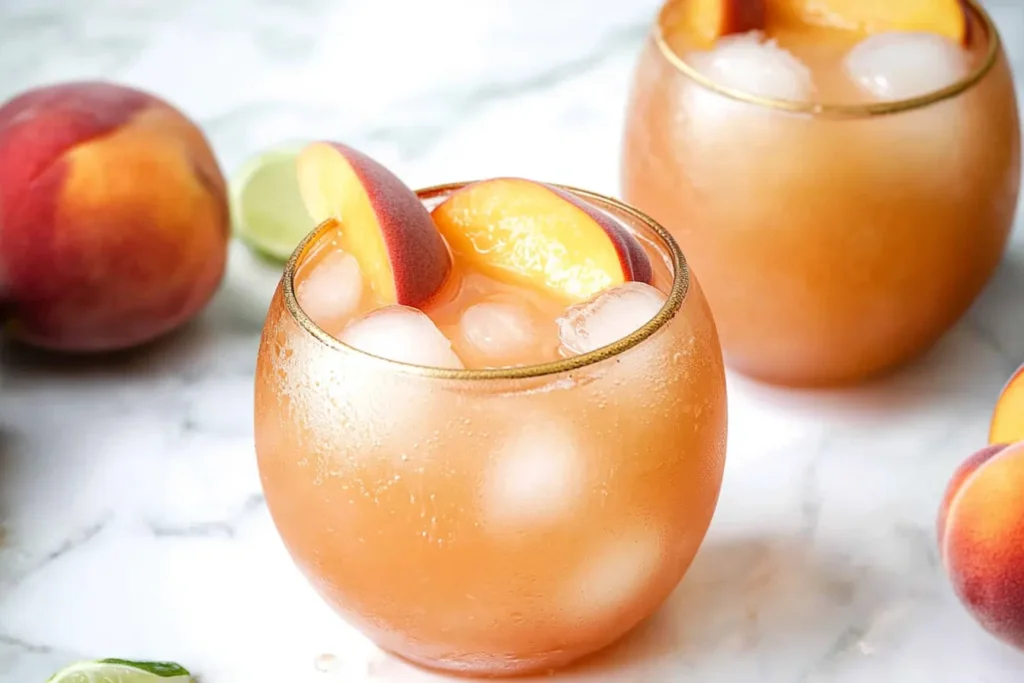 Peach Moscow Mule