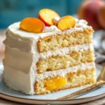 Peaches and Cream Cake