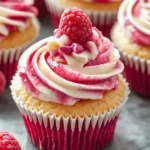 Raspberry Swirl Cupcakes