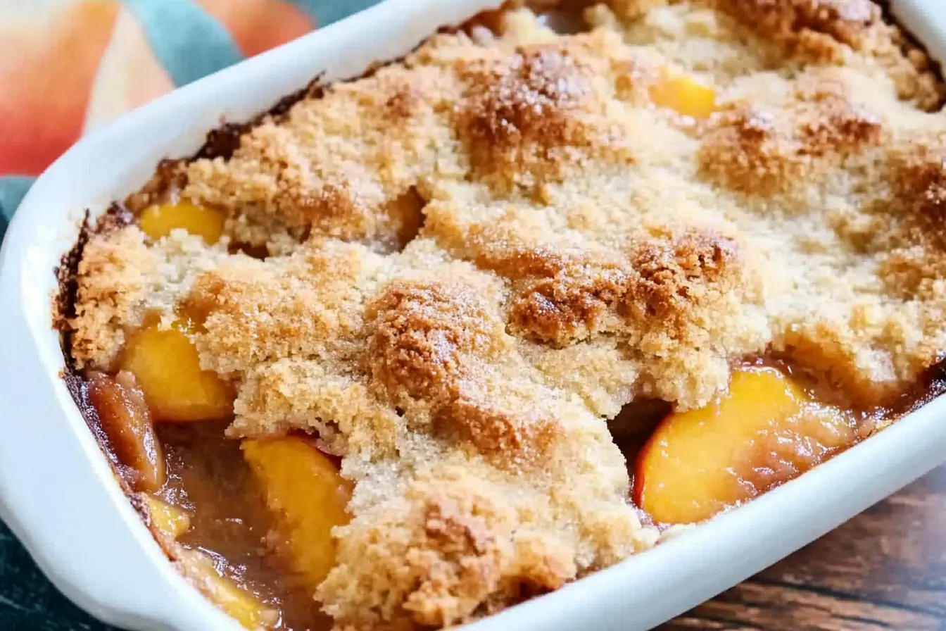 Southern Peach Cobbler