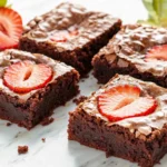 Strawberry Brownies
