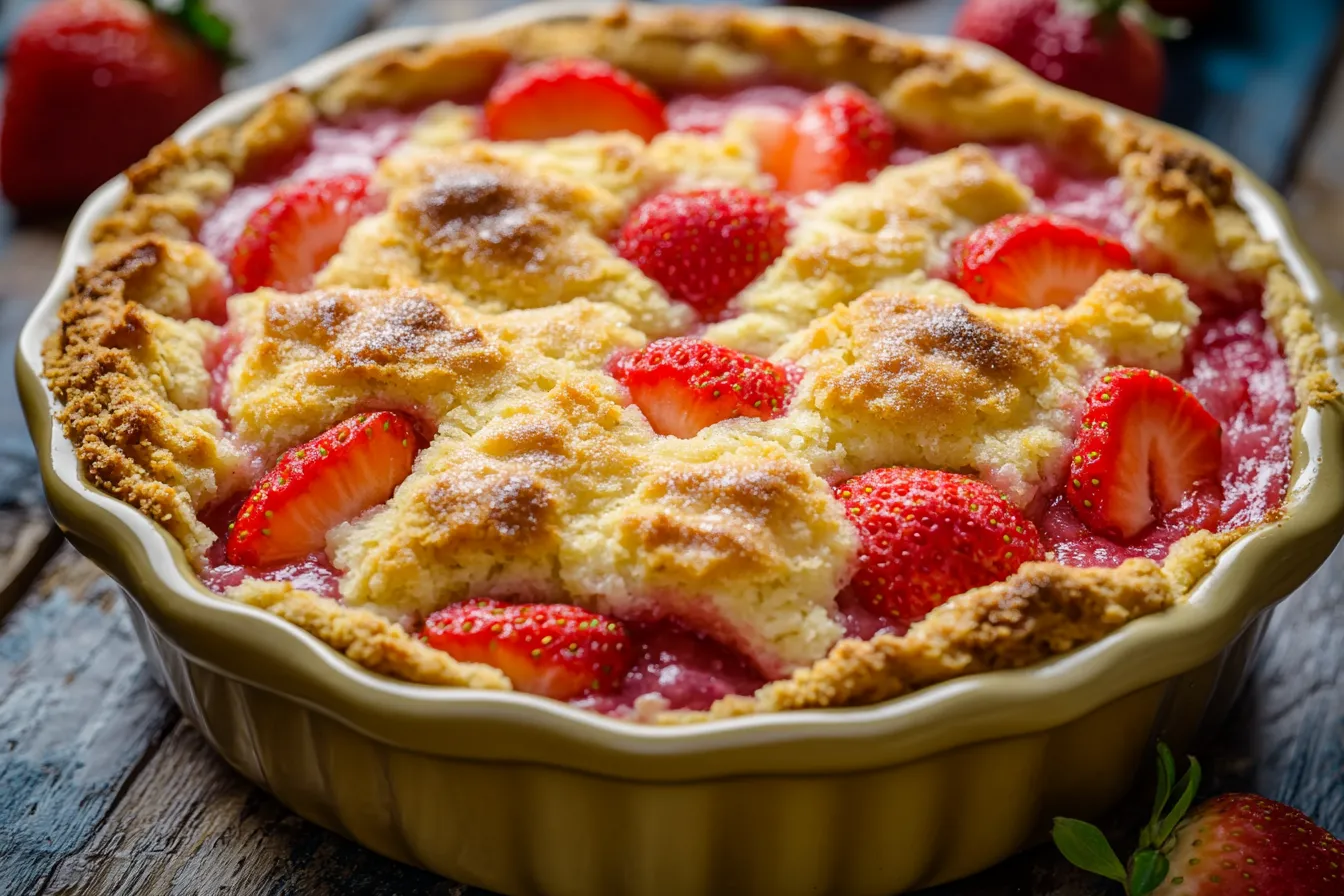 Strawberry Cobbler