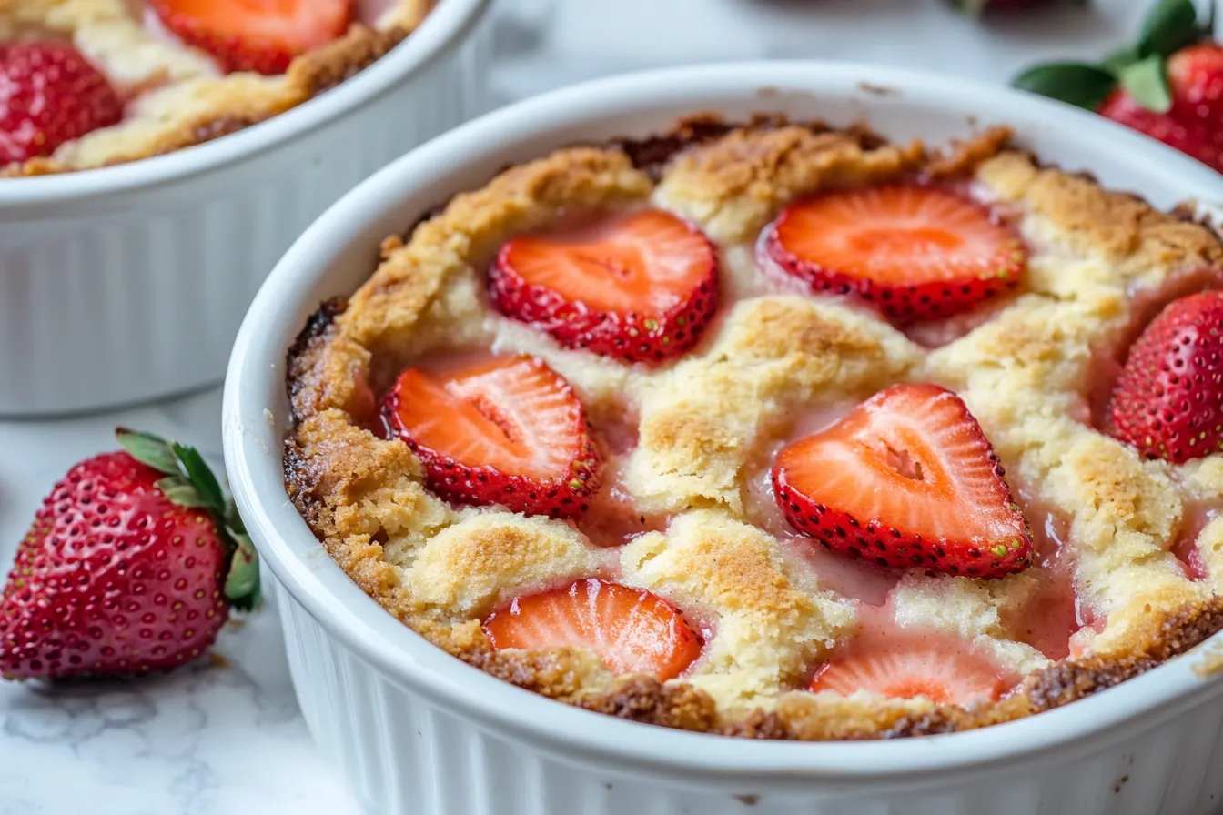 Strawberry Cobbler