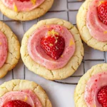 Strawberry Lemonade Cookies