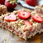 Strawberry Oatmeal Bars