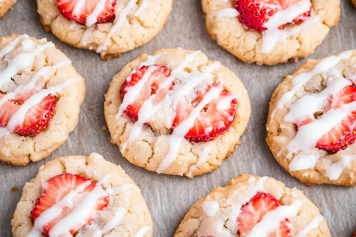 Strawberry Shortcake Cookies