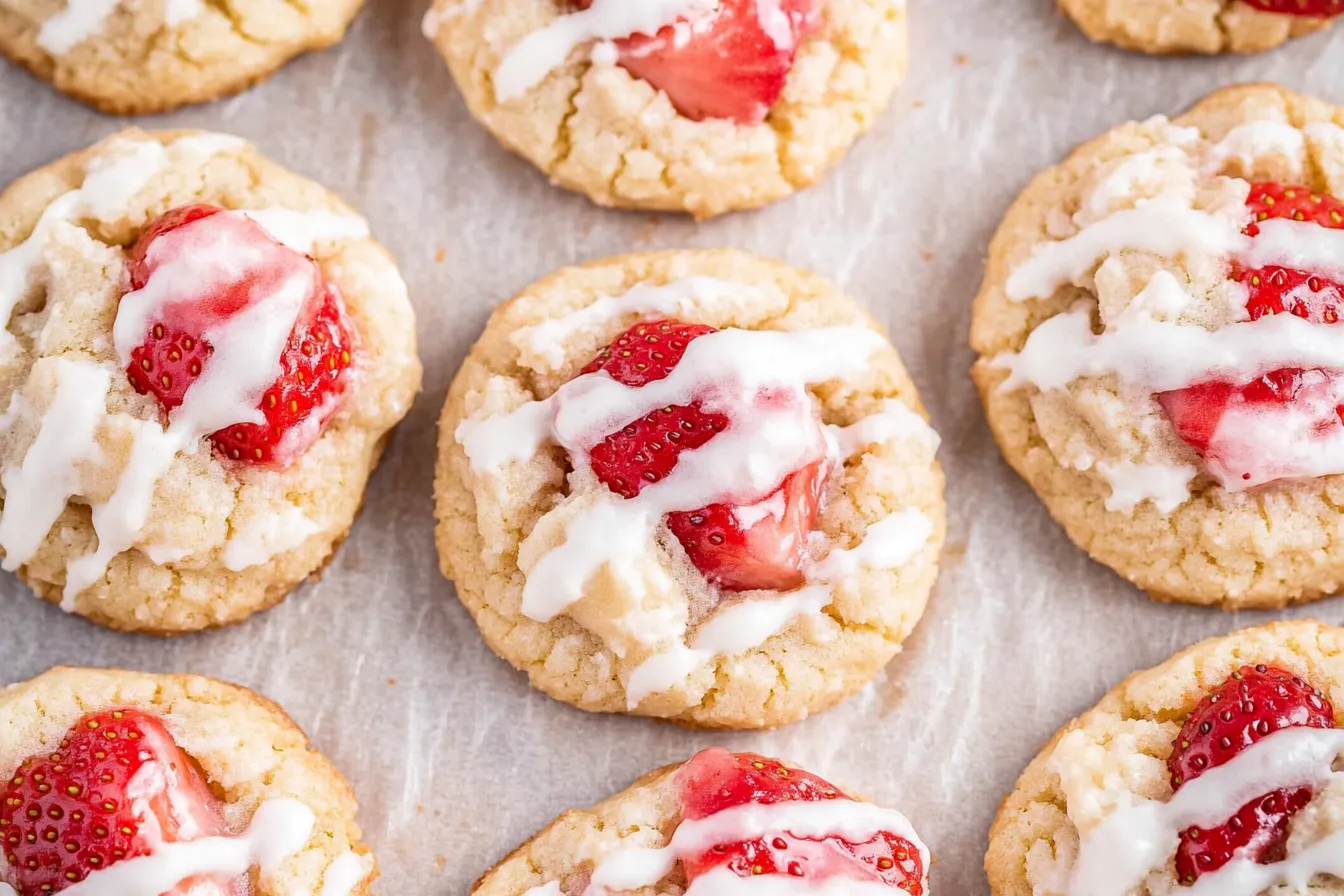 Strawberry Shortcake Cookies