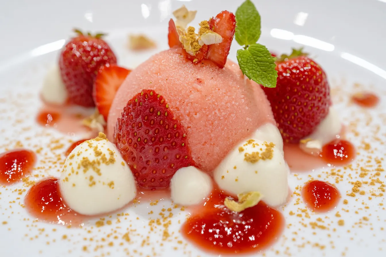 Strawberry Sorbet