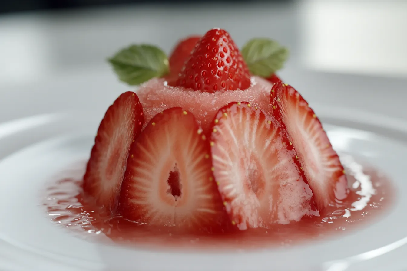 Strawberry Sorbet