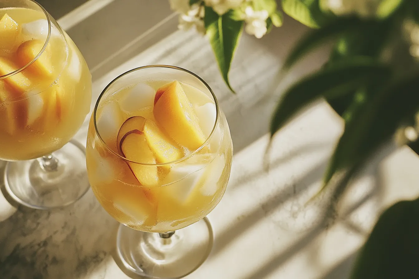 White Peach Sangria