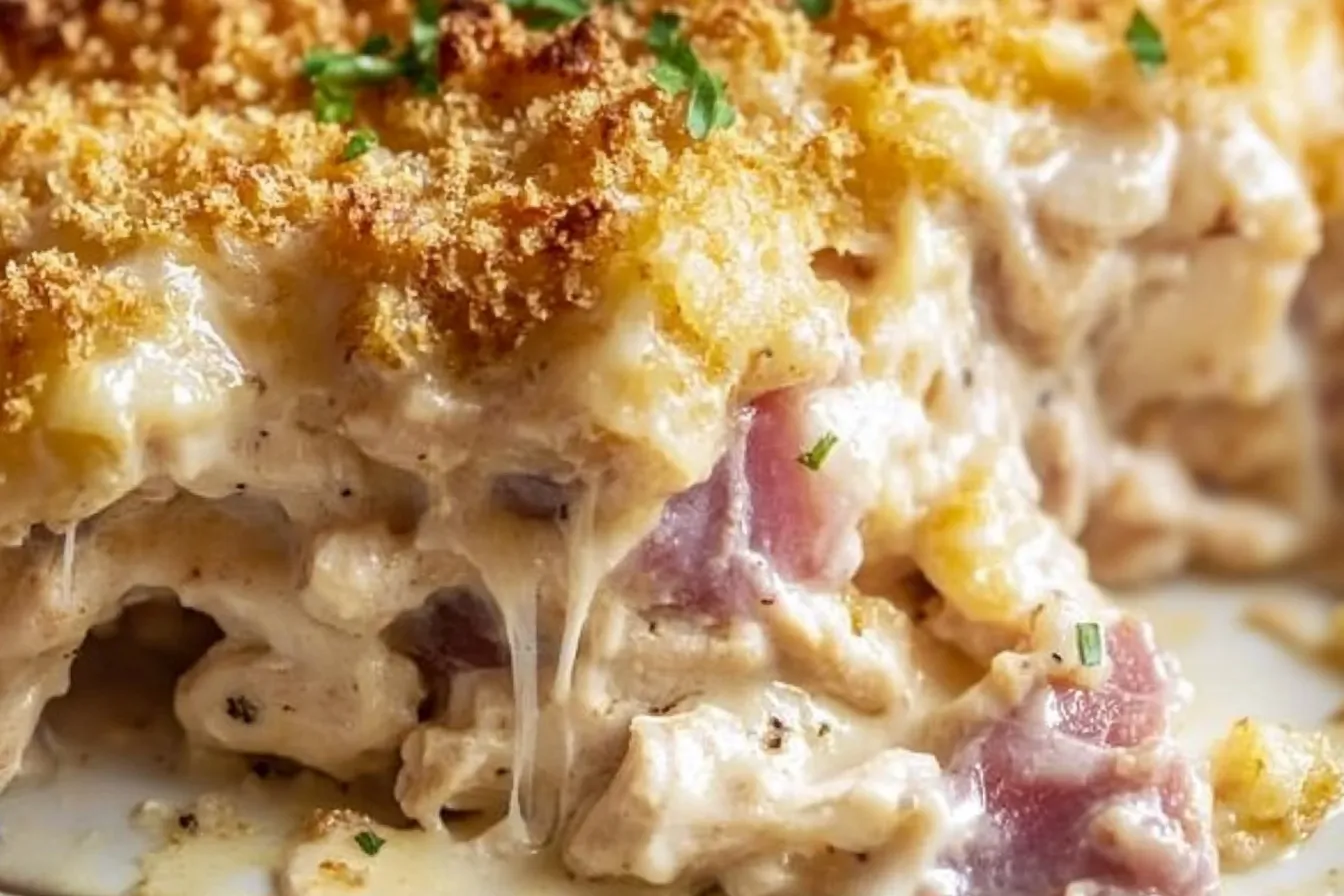 chicken cordon bleu casserole recipe