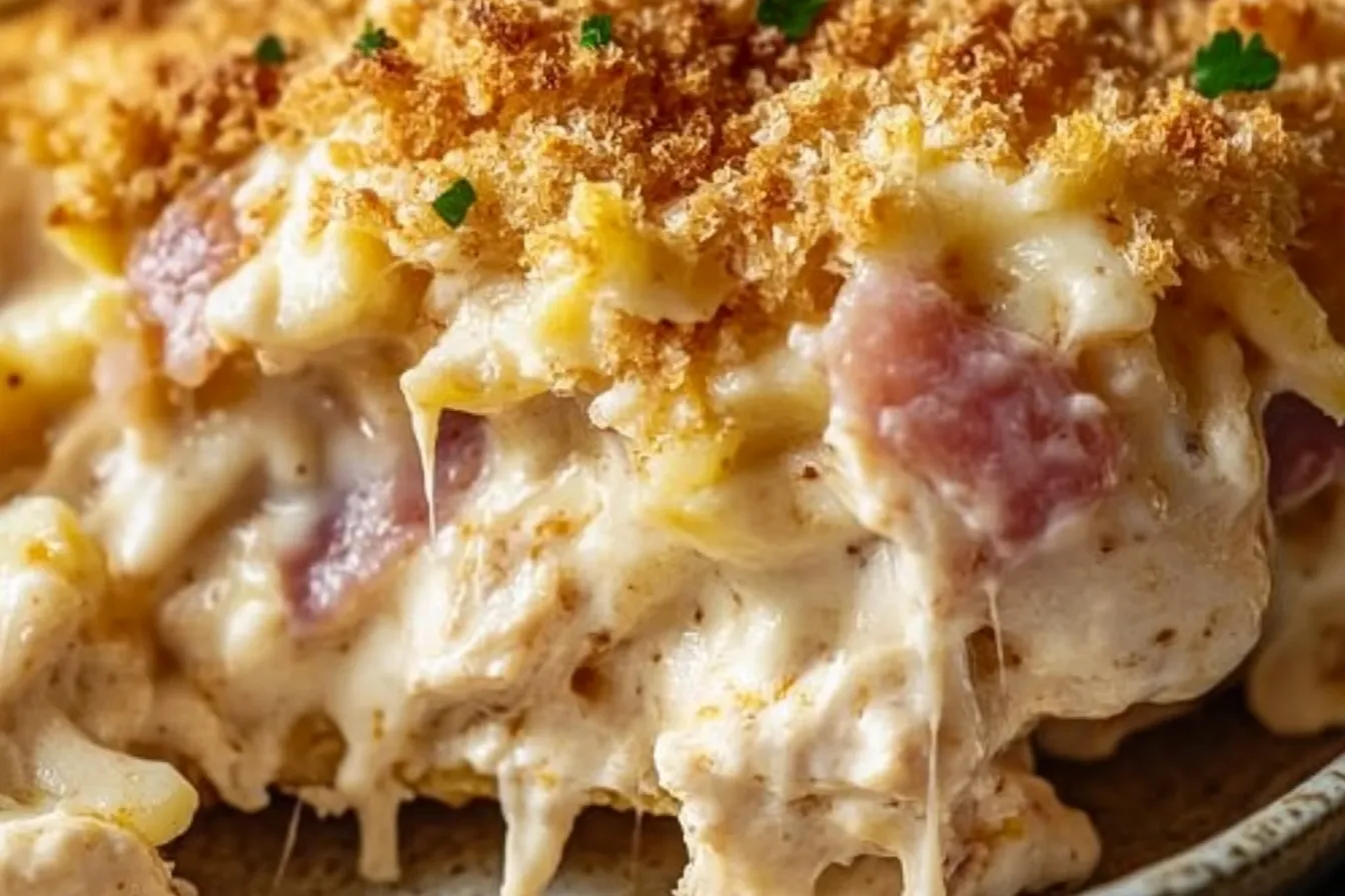 chicken cordon bleu casserole recipe