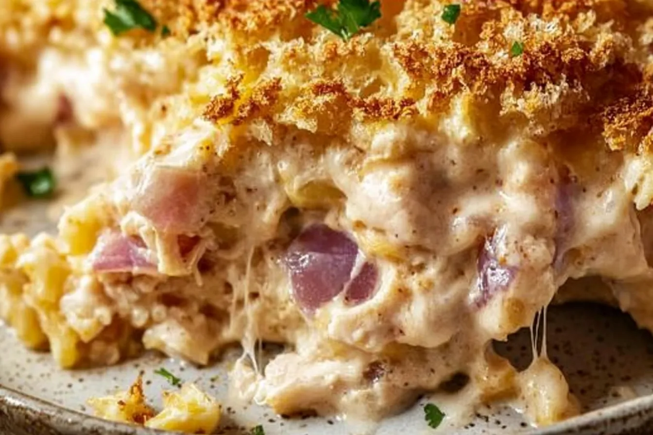 chicken cordon bleu casserole recipe