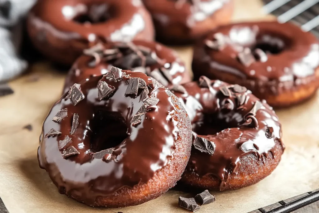 Baked Chocolate Donuts