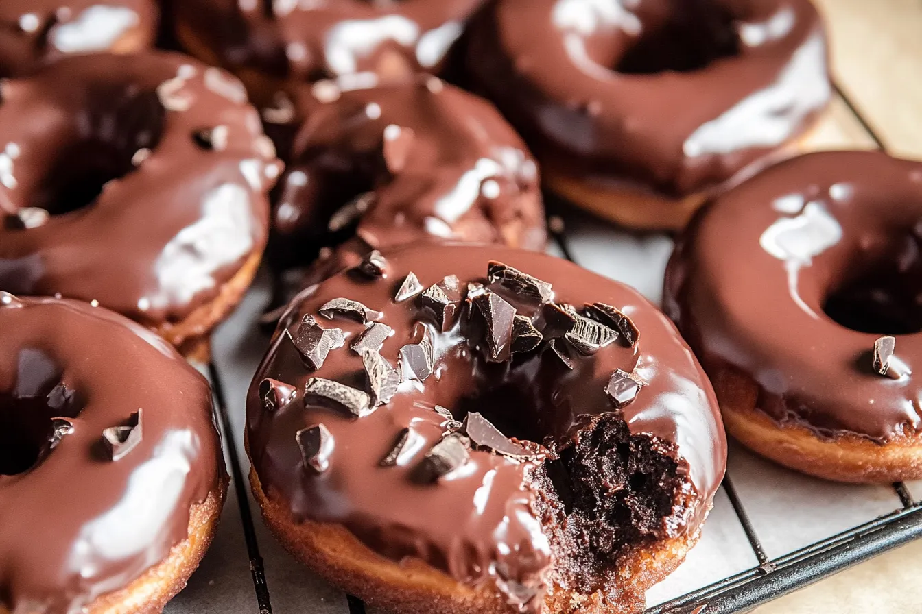Baked Chocolate Donuts