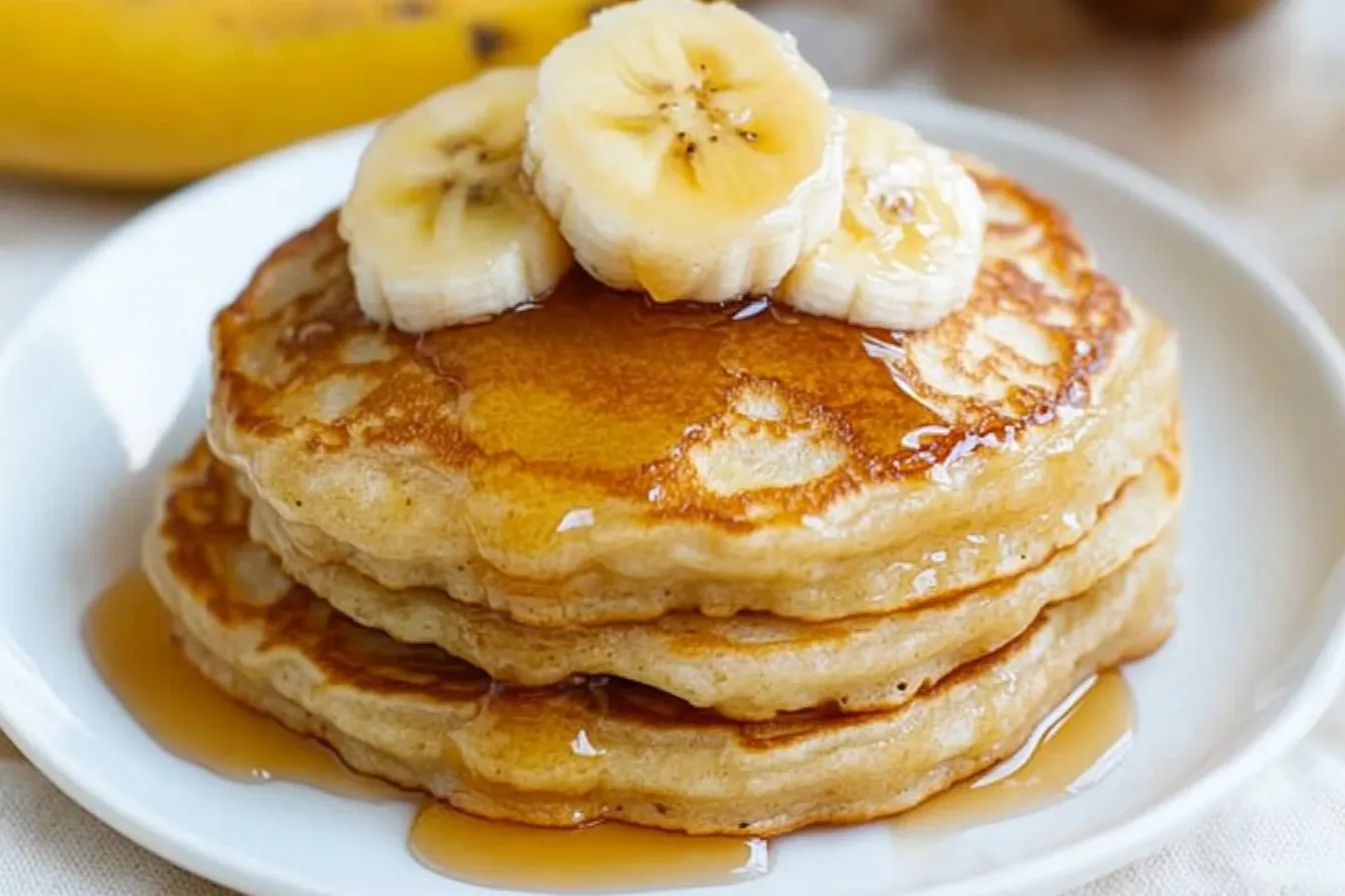 Brown Sugar Banana Pancakes