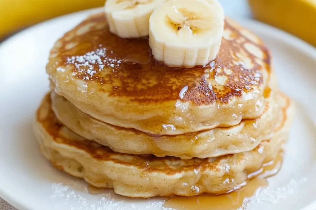 Brown Sugar Banana Pancakes