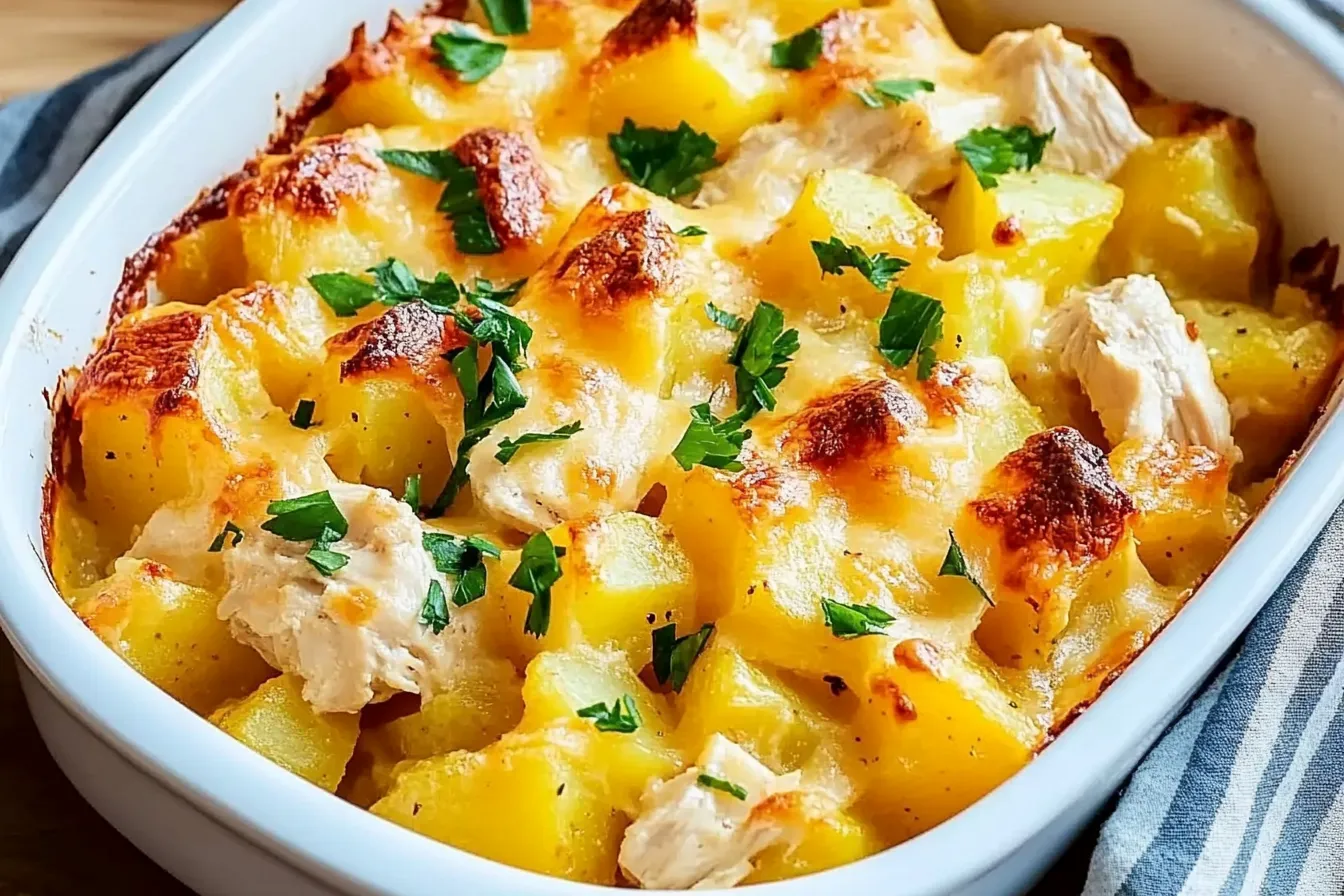 Chicken Potato Casserole