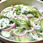 Creamy Cucumber Salad