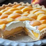 Creamy Peaches and Cream Pie