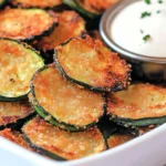 Crispy Air Fried Zucchini Keto Chips