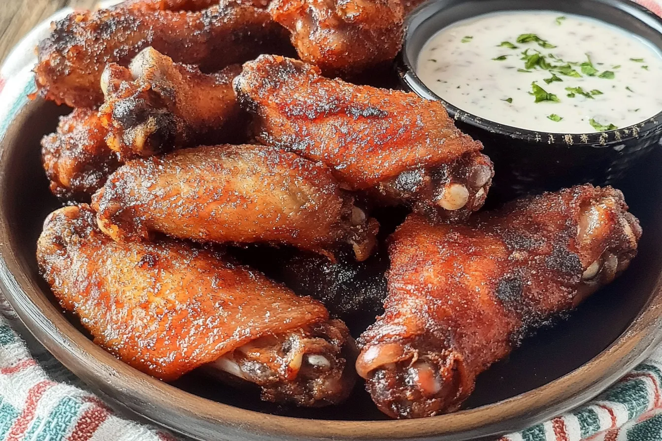 Crispy Smoked Chicken Wings