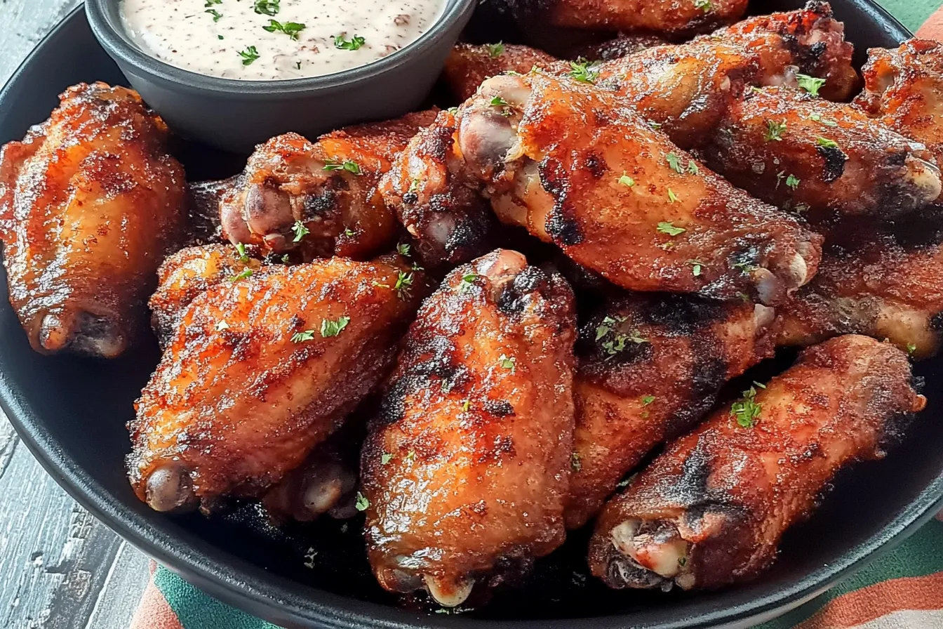Crispy Smoked Chicken Wings