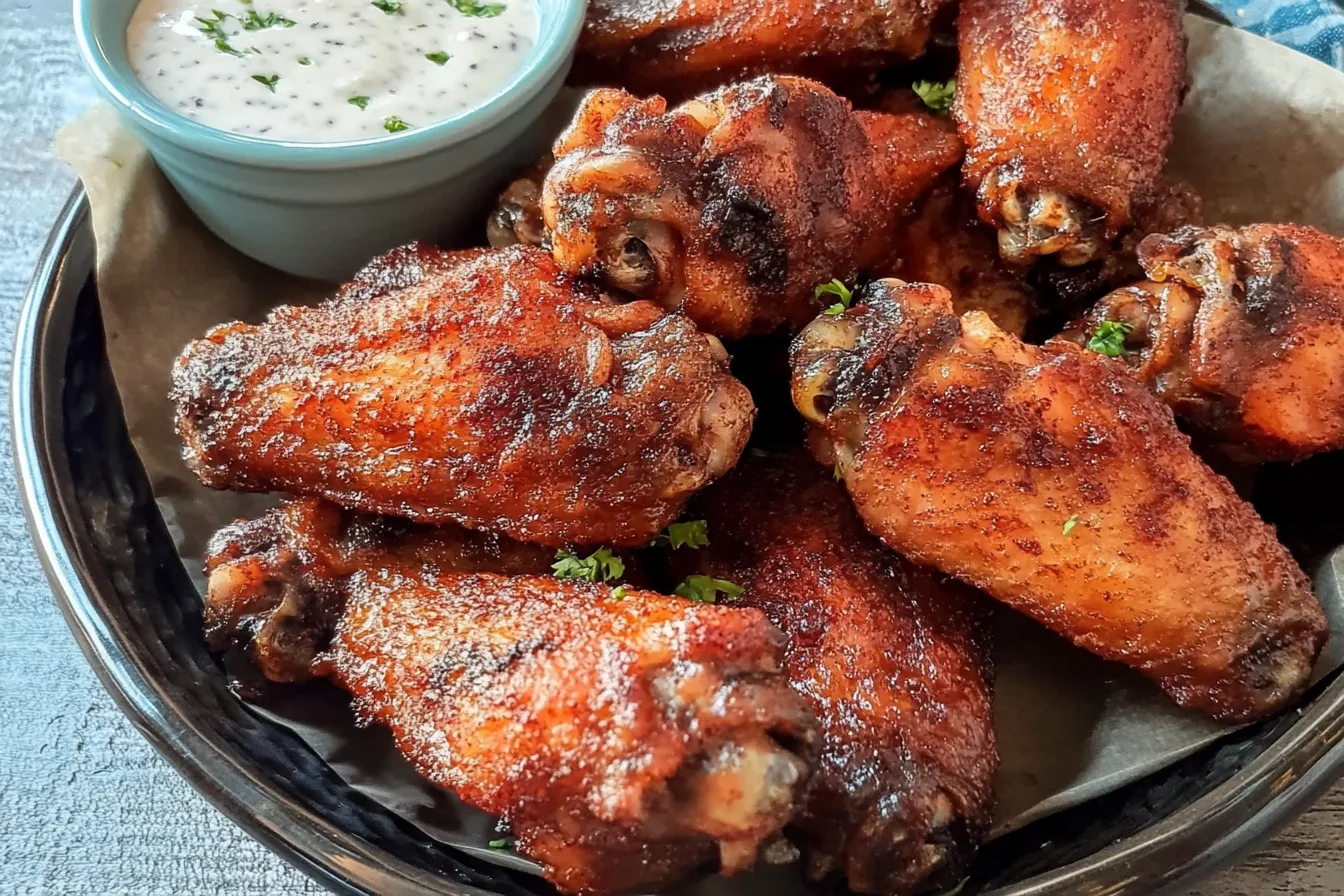 Crispy Smoked Chicken Wings